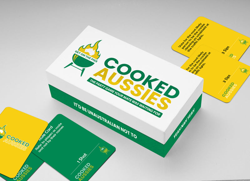 Load image into Gallery viewer, Cooked Aussies Card Game - Drinking Party Home Fun - Base Edition NEW-1
