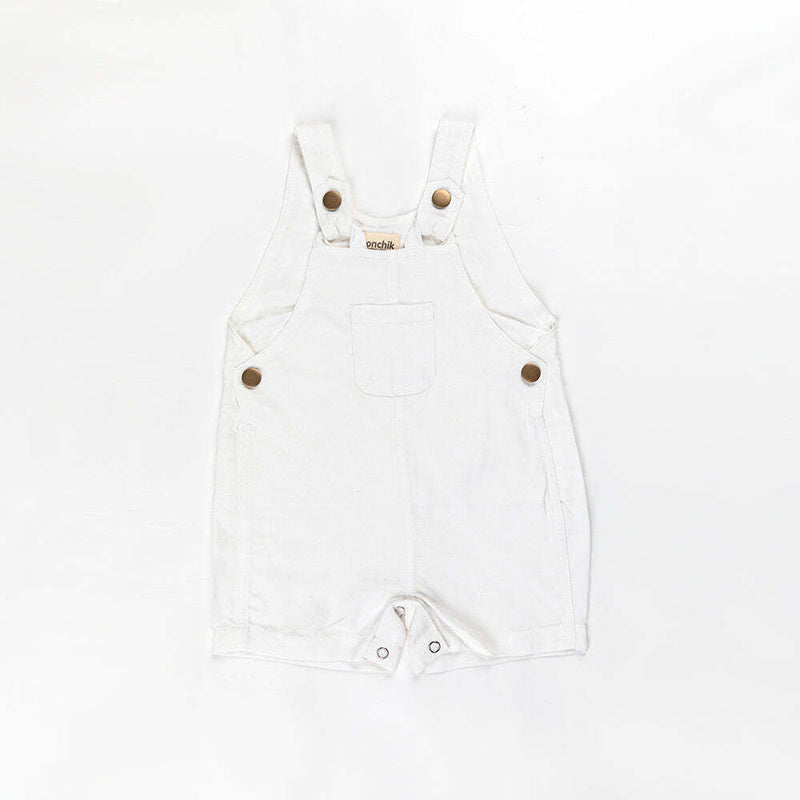 Load image into Gallery viewer, Ponchik Babies + Kids - Cotton Dungaree Overalls - Daisy-1

