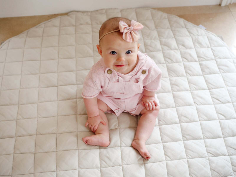 Load image into Gallery viewer, Ponchik Babies + Kids - Cotton Dungaree Overalls - Lemonade-3
