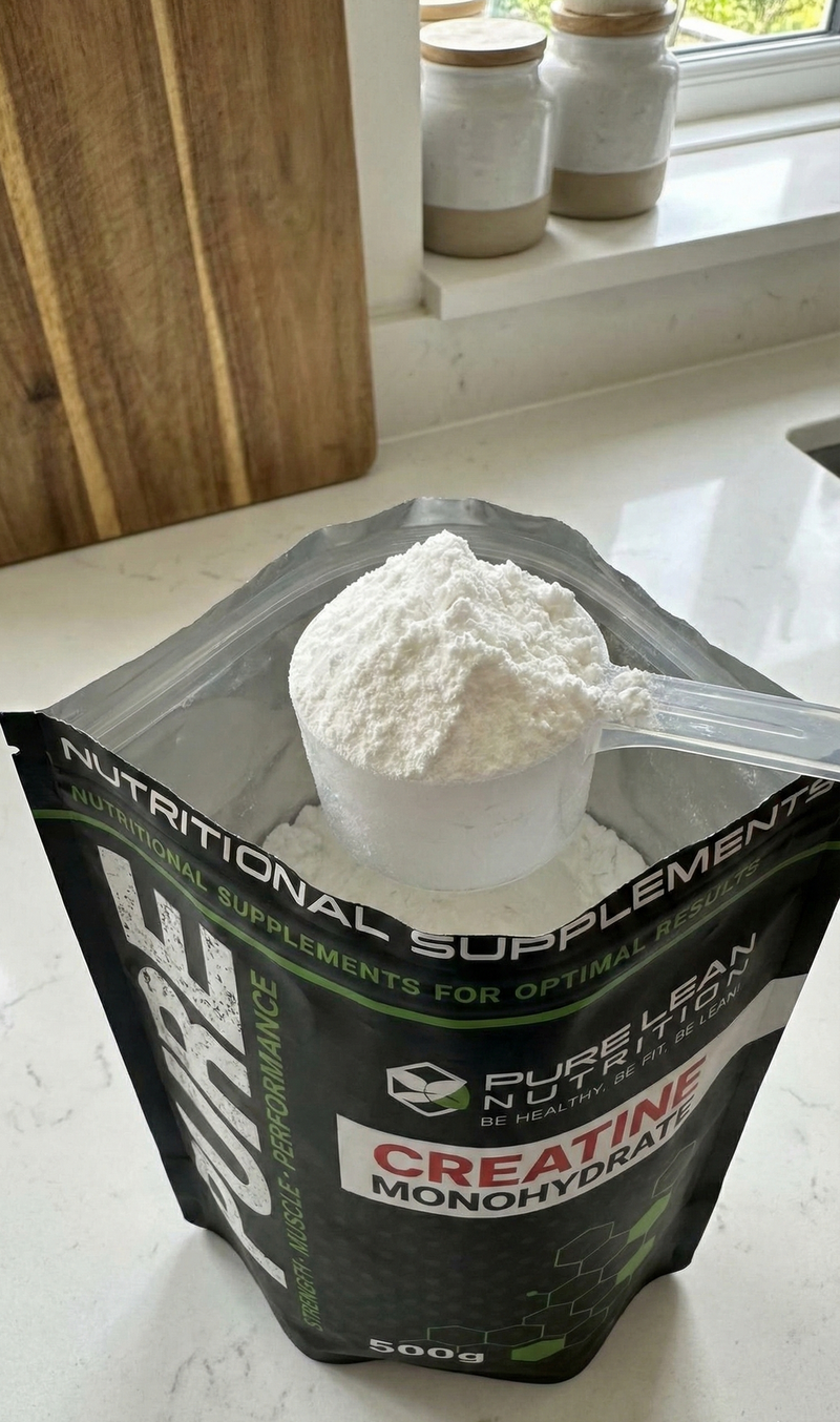Load image into Gallery viewer, 500g Creatine Monohydrate Powder HPLC Tested Gym Workout Enhancer Micronised Supplement-3
