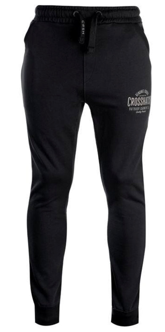 CROSSHATCH Seton  Skinny Track Pants Slim Trousers Cotton Gym Trackies Joggers-9