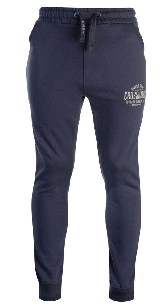 CROSSHATCH Seton  Skinny Track Pants Slim Trousers Cotton Gym Trackies Joggers-4