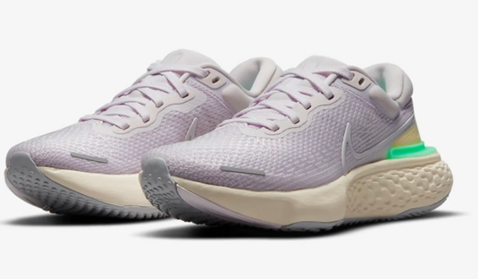 Nike Zoomx Invincible Run Flyknit Womens Running Shoes - Light Violet/White-0