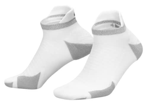 Nike Spark Cushioned No Show Socks CU7201-100 White Size US 12-13.5-1