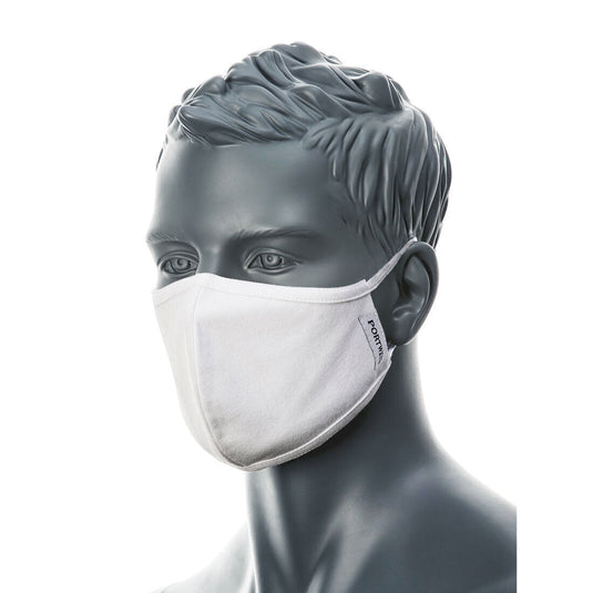100% Cotton Face Mask Washable Reusable Mask Protect Anti-Microbial Fabric Mouth Cover-0