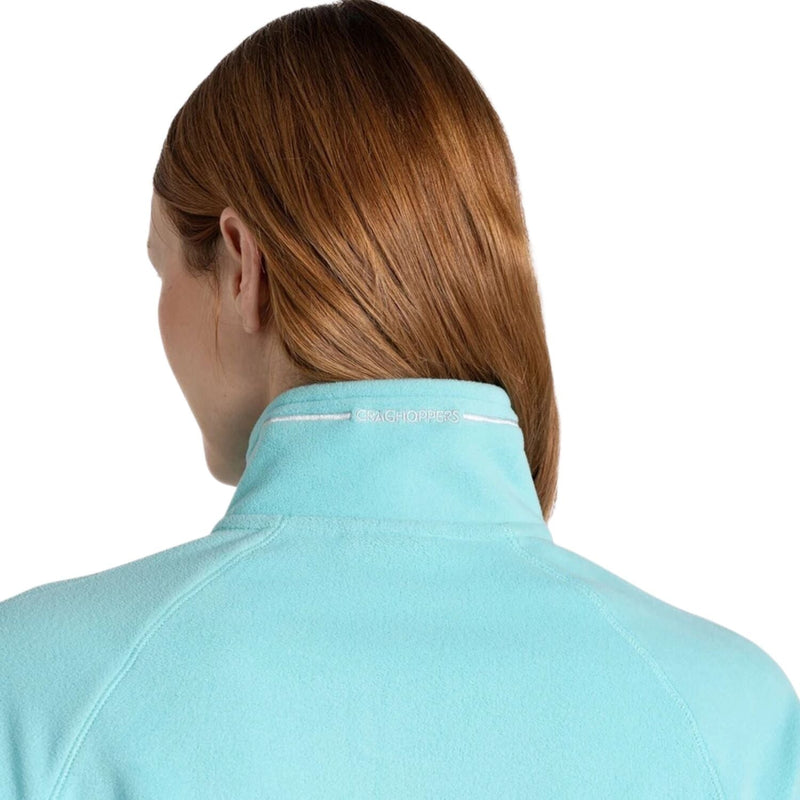 Load image into Gallery viewer, Craghoppers Miska VI Women's Recycled Half Zip Fleece Top – Aqua Blue
