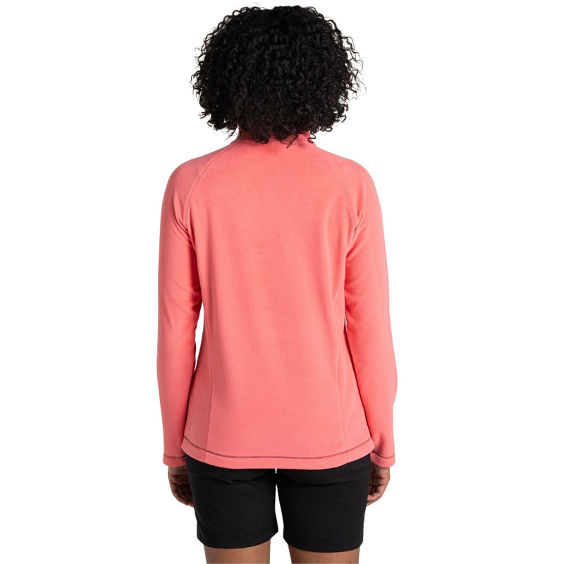 Load image into Gallery viewer, Craghoppers Womens Miska VI Lightweight Recycled Microfleece Half Zip Fleece Pullover in Coral Reef-4
