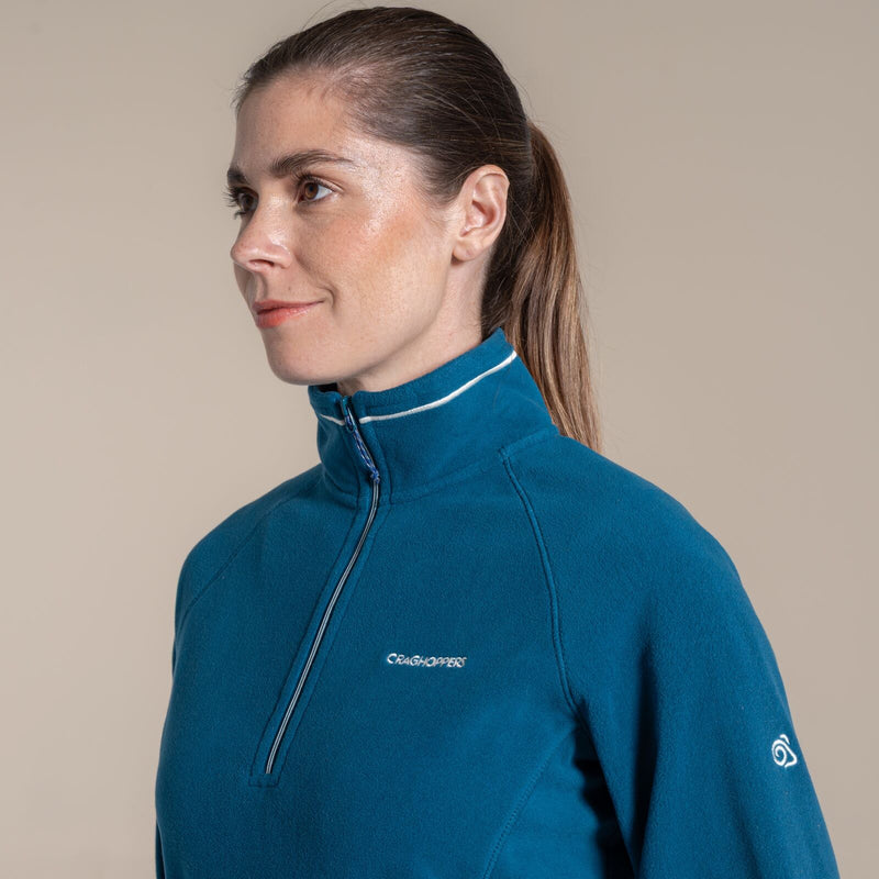 Load image into Gallery viewer, Craghoppers Miska VI Women's Half Zip Fleece Pullover – Porcelain Blue
