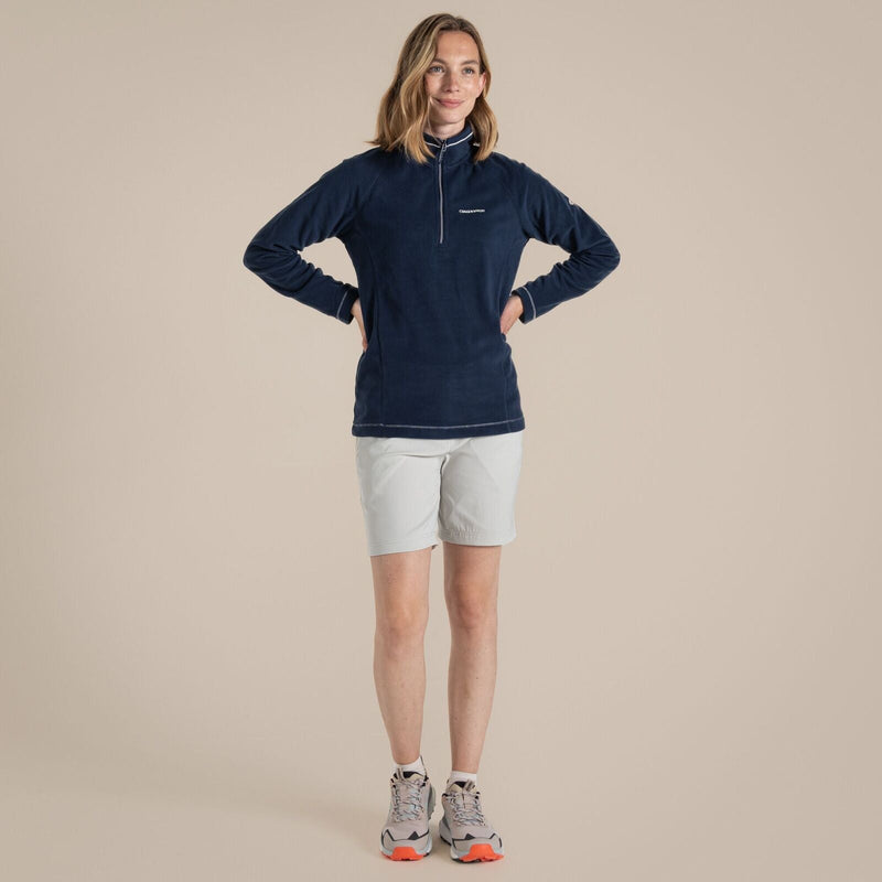 Load image into Gallery viewer, Craghoppers Miska VI Womens Half Zip Fleece Pullover in Blue Navy-4
