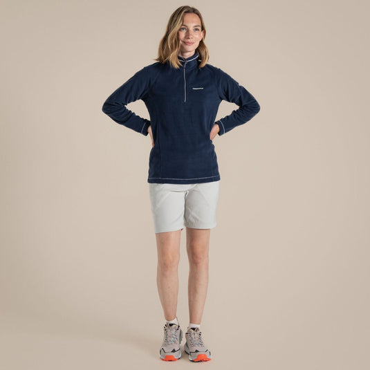 Craghoppers Miska VI Womens Half Zip Fleece Pullover in Blue Navy-4