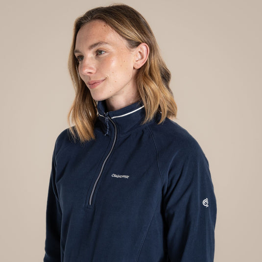 Craghoppers Miska VI Women's Half Zip Fleece Pullover – Blue Navy