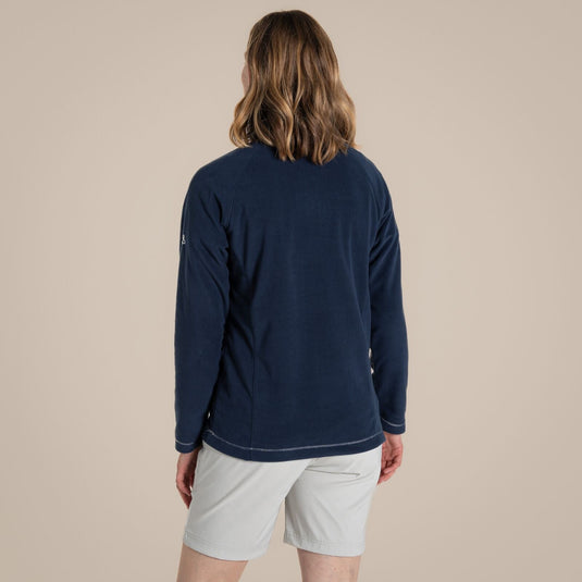 Craghoppers Miska VI Womens Half Zip Fleece Pullover in Blue Navy-3