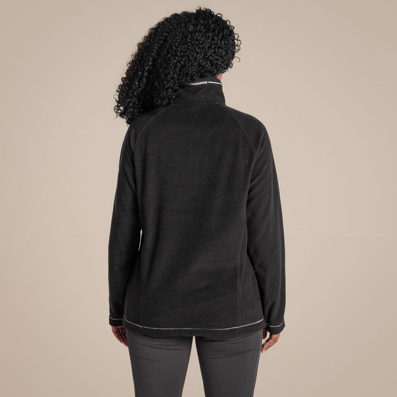 Load image into Gallery viewer, Craghoppers Miska VI Womens Half Zip Fleece Pullover in Black-4
