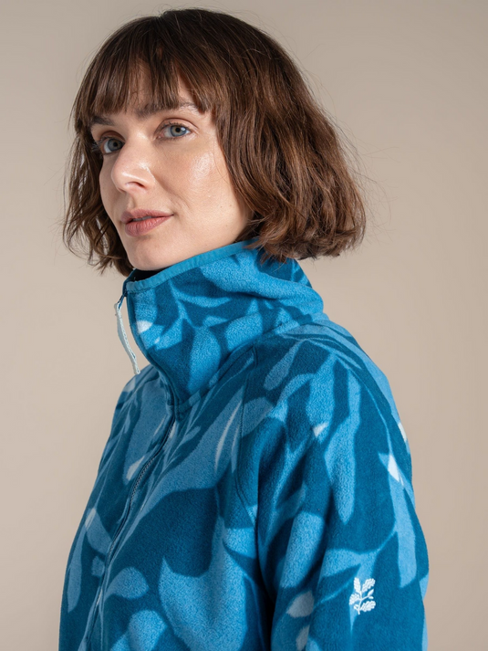 Craghoppers Womens Reedmace Half Zip Jumper in Blue-3