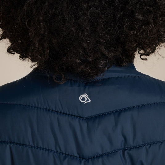 Craghoppers Compresslite IX Womens Gilet ThermoPro Packable Vest in Blue Navy-4