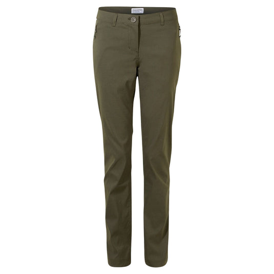 Craghoppers Kiwi Pro II Womens Trousers (REGULAR) in Mid Khaki-1