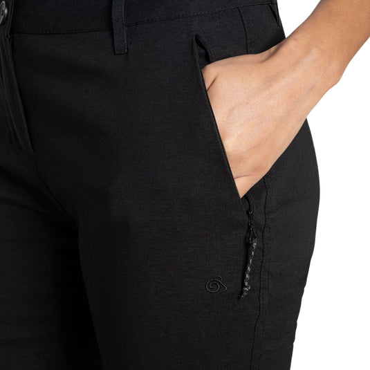 Craghoppers Kiwi Pro II Women's Trousers – Black