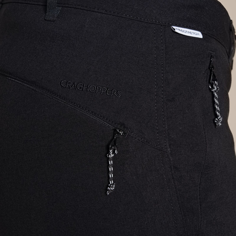 Load image into Gallery viewer, Craghoppers Kiwi Pro II Women's Convertible Trousers – Black | Regular
