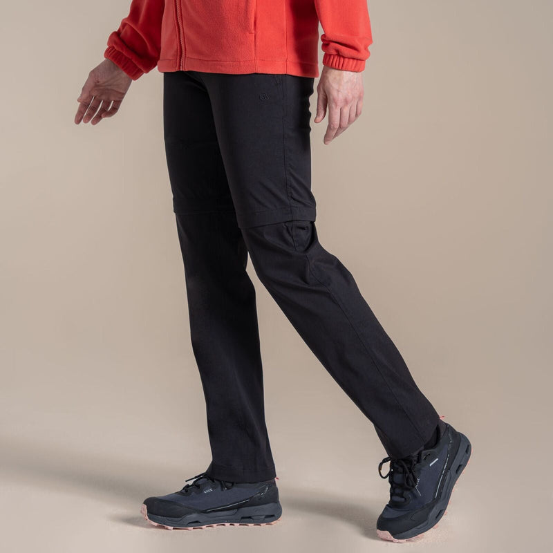 Load image into Gallery viewer, Craghoppers Kiwi Pro III Convertible Womens Trousers (REGULAR) in Black-6
