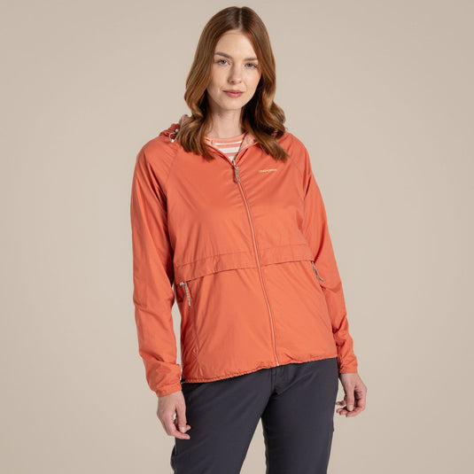 Craghoppers NosiLife Rosa Womens Reversible Jacket in Red Sandstone / Clay-6