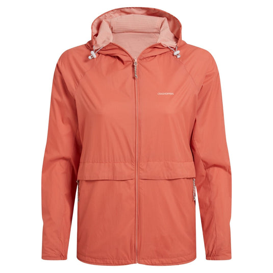 Craghoppers NosiLife Rosa Womens Reversible Jacket in Red Sandstone / Clay-1