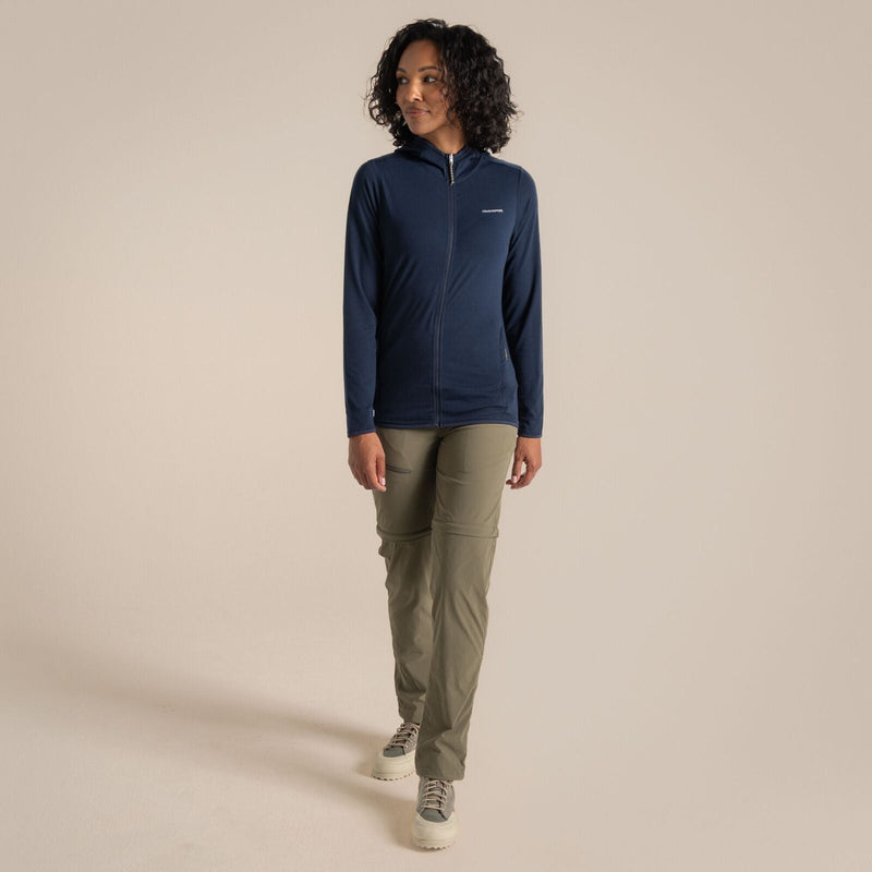 Load image into Gallery viewer, Craghoppers NosiLife Afia Hooded Slim Fit Jacket in Blue Navy-3
