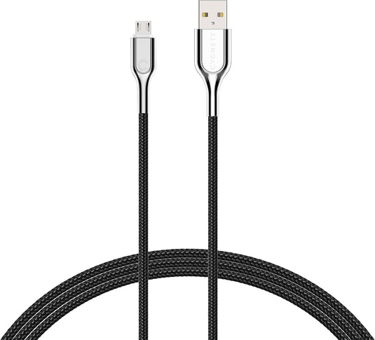 Cygnett 3-Metre Armoured Micro to USB-A Cable in Black-3