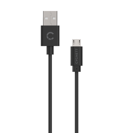 Cygnett Essentials Micro USB to USB-A Cable 1M - Black-2