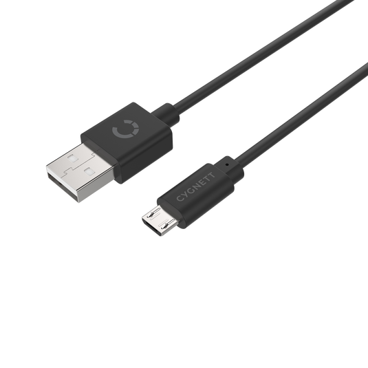 Cygnett Essentials Micro USB to USB-A Cable 1M - Black-0