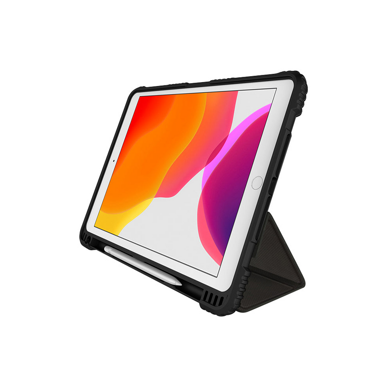 Load image into Gallery viewer, Cygnett WorkMate Rugged Heavy Duty Protective Case for Apple iPad 10.2 Case - Black/Charcoal-0
