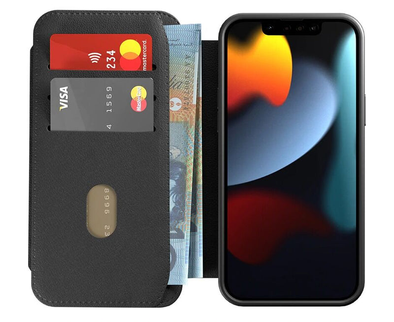 Load image into Gallery viewer, Cygnett MagSafe Wallet Phone Case For Apple iPhone 13 Pro - Black-0

