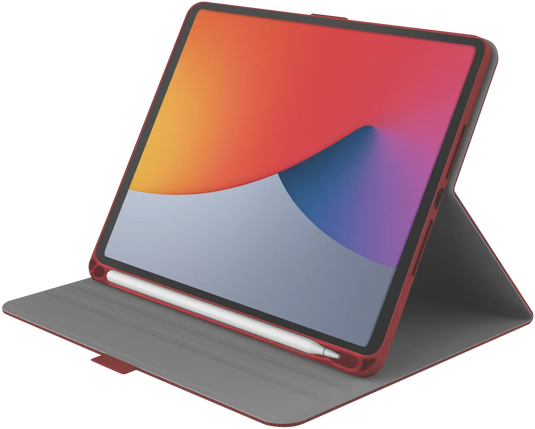 Cygnett TekView Case iPad Mini 6 Folio Stand 360° Protection Pencil Holder in Red-0