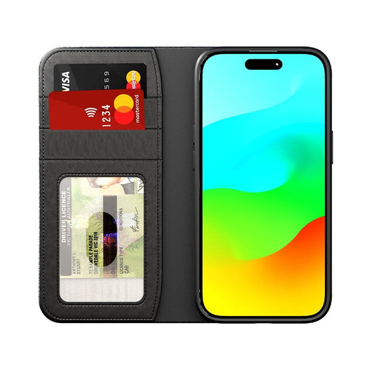 Cygnett UrbanWallet Wallet Phone Case For iPhone 15 Plus - Black-2