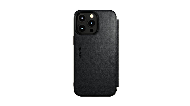 Load image into Gallery viewer, Cygnett MagSafe Leather Wallet Case for iPhone 15 Pro Max Cover in Black
