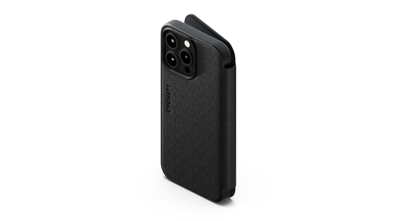 Load image into Gallery viewer, Cygnett MagSafe Leather Wallet Case for iPhone 15 Pro Max Cover in Black-0
