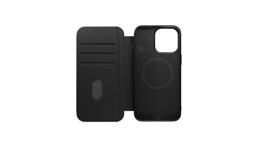 Cygnett MagSafe Leather Wallet Case for iPhone 15 Pro Max Cover in Black-4