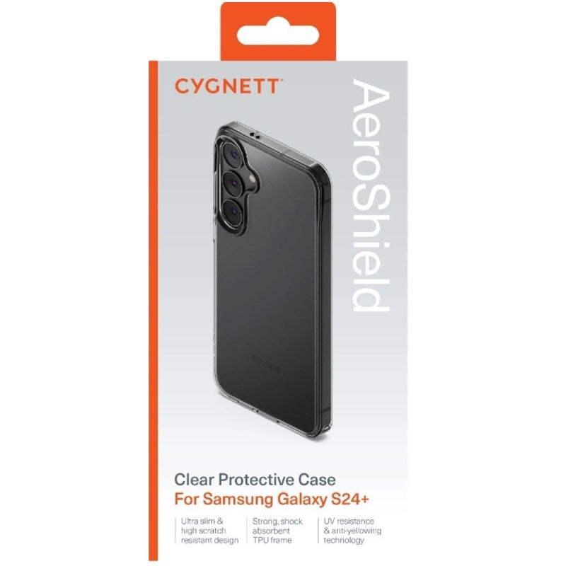 Load image into Gallery viewer, Cygnett AeroShield Slim Protective Phone Case for Samsung Galaxy S24+ - Clear-3
