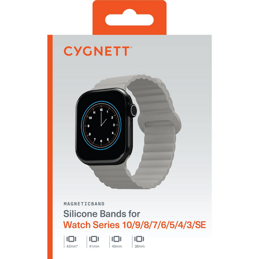 Cygnett Magnetic Band for Apple Watch 3/4/5/6/7/8/9/10/SE [38/40/41/42mm] (Champagne)-2