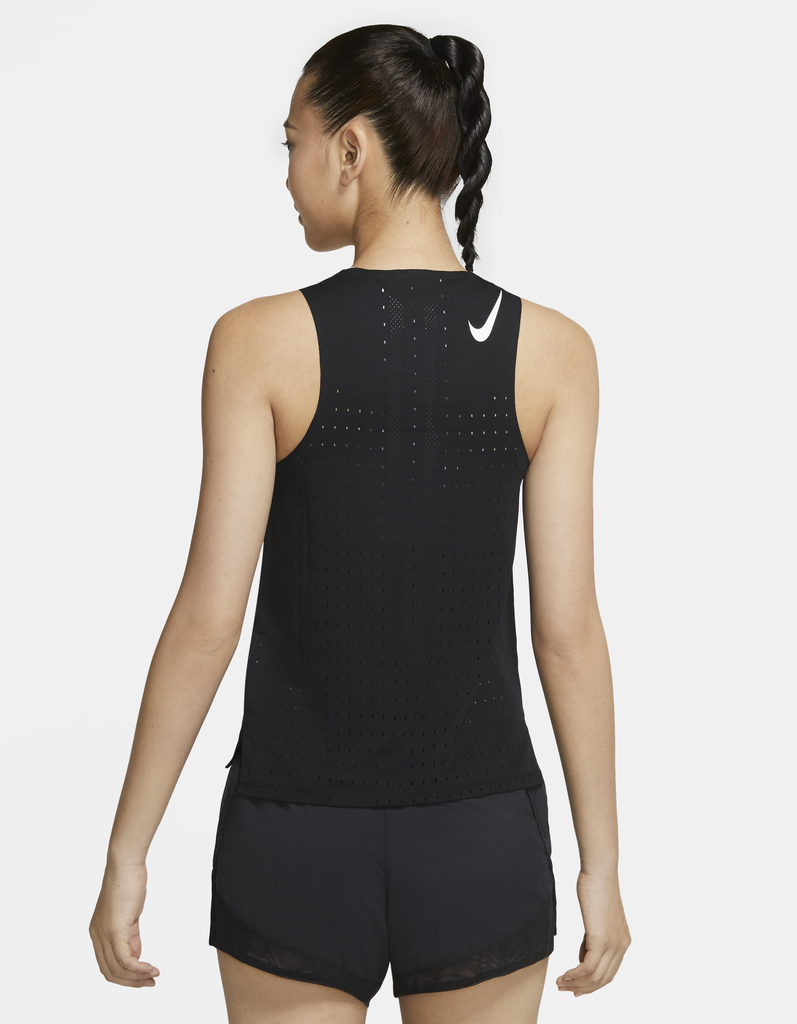 Load image into Gallery viewer, Nike Womens Aeroswift Running Singlet Run Jog Gym - Black-2
