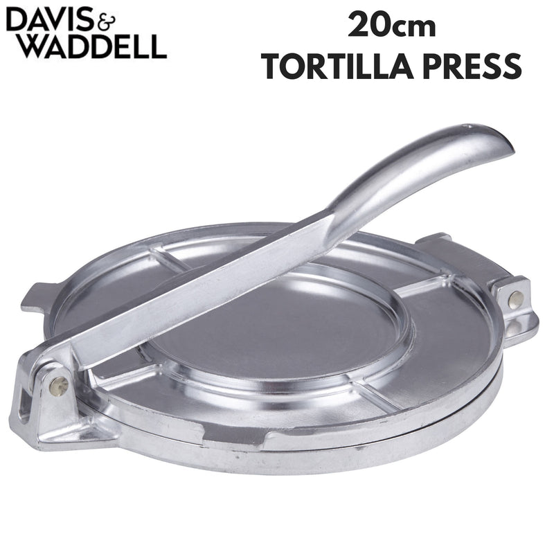 Load image into Gallery viewer, Davis &amp; Waddell Fiesta 20cm Tortilla Press Maker Tool Kitchen Aluminium Alloy-1
