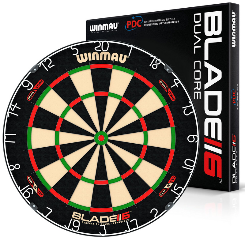Load image into Gallery viewer, Winmau Blade 6 Dual Core Dartboard Official WDF Size Rota-Lock System-1
