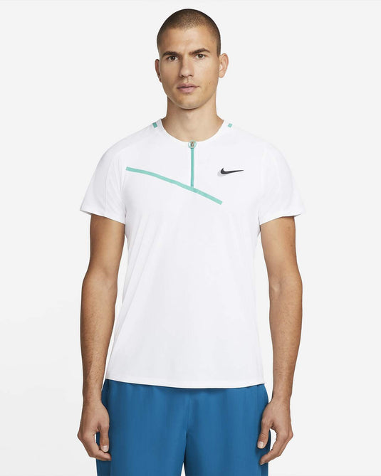 Nike Court Slam Mens Tennis Polo Top T Shirt Tournament-0