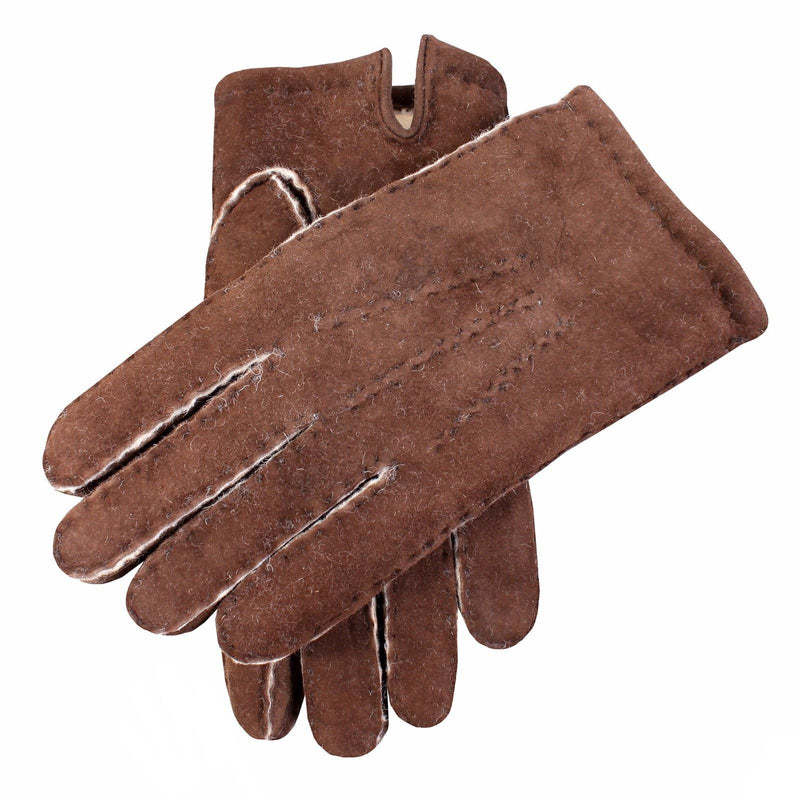 Load image into Gallery viewer, Dents Mens Hand Sewn Real Lambskin Gloves Warm Winter Fleecy Lining 5-1553 York-10
