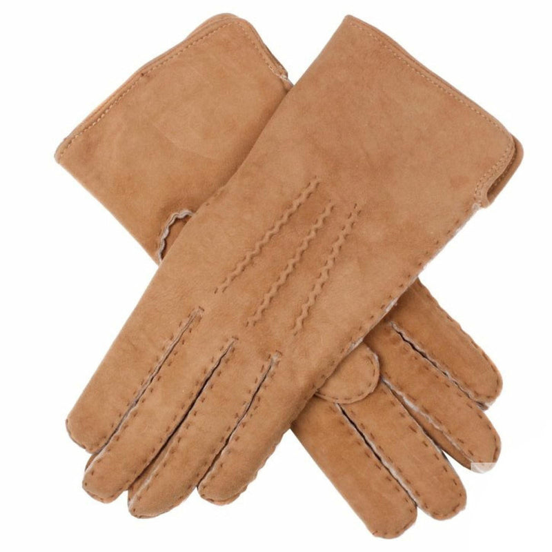 Load image into Gallery viewer, DENTS Ladies Womens Hand Sewn Real Lambskin Premium Gloves 7-1065 Hannah - Camel-0
