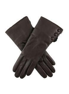 Load image into Gallery viewer, DENTS Sophie Womens Leather Gloves w Rabbit Fur Cuffs Wool Lined Ladies  - Mocca-2
