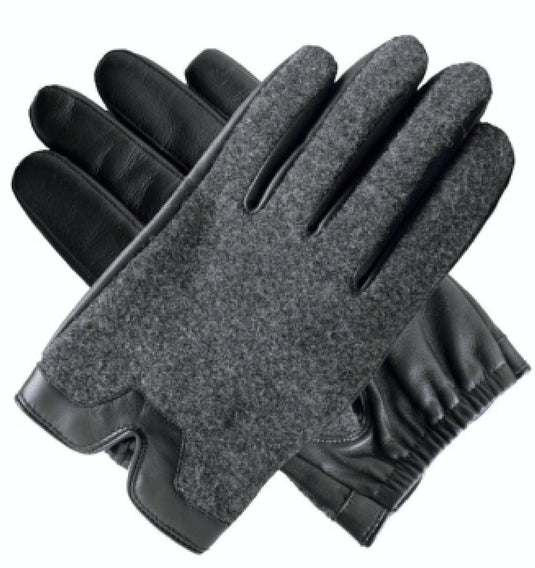 Dents Leather Wool Gloves Cashmere Fleece Lined Warm Mens Winter 75-0016-1