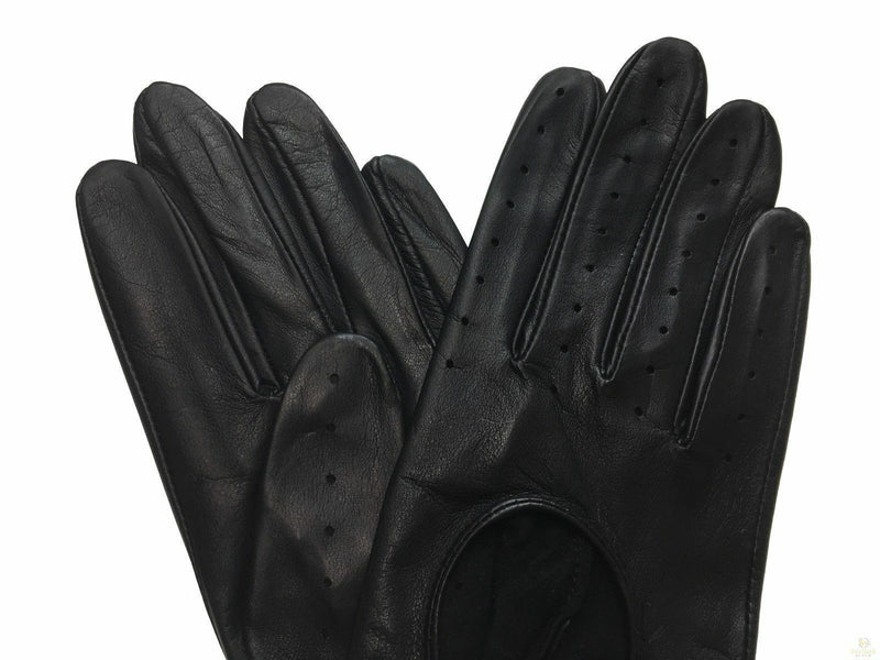 Load image into Gallery viewer, DENTS Womens Premium Kangaroo Leather Unlined Driving Gloves w/ Gift Box - Black-3
