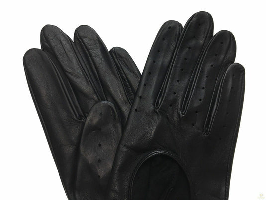 DENTS Womens Premium Kangaroo Leather Unlined Driving Gloves w/ Gift Box - Black-3