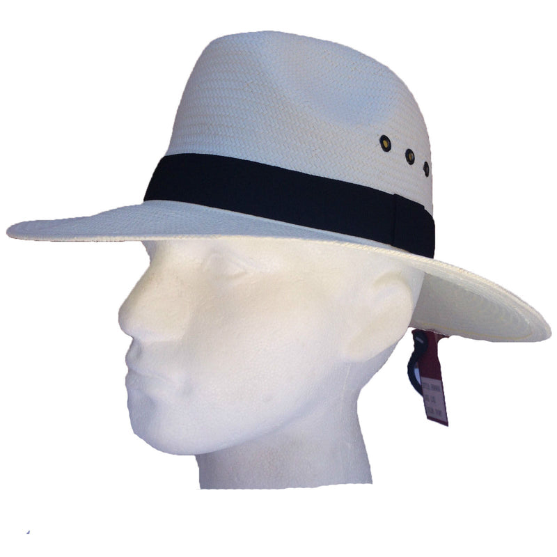 Load image into Gallery viewer, DENTS Woven Paper Braid FEDORA Hat with Band Trilby PANAMA Sun Summer-0
