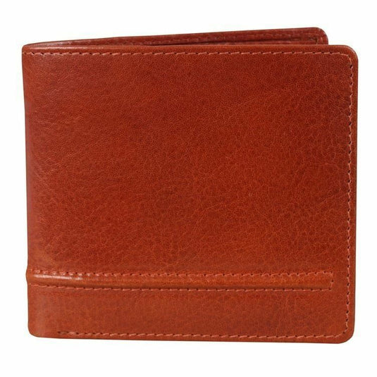 DENTS BILL FOLD WALLET Genuine LEATHER Mens Credit Card Holder Bifold GIFT BOX-0